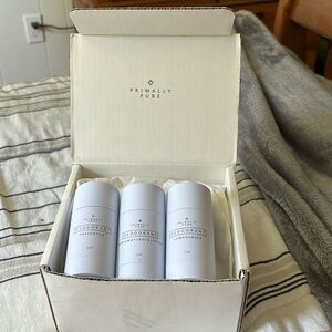 Brand new primary pure deodorant trio